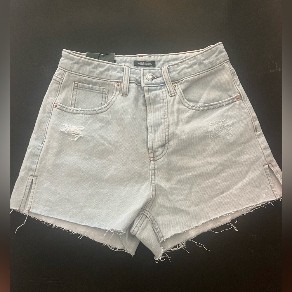 Wild fable jean shorts. Size 0. Never worn